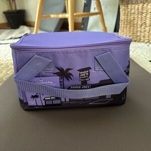 Trader Joe's Purple Insulated Bag